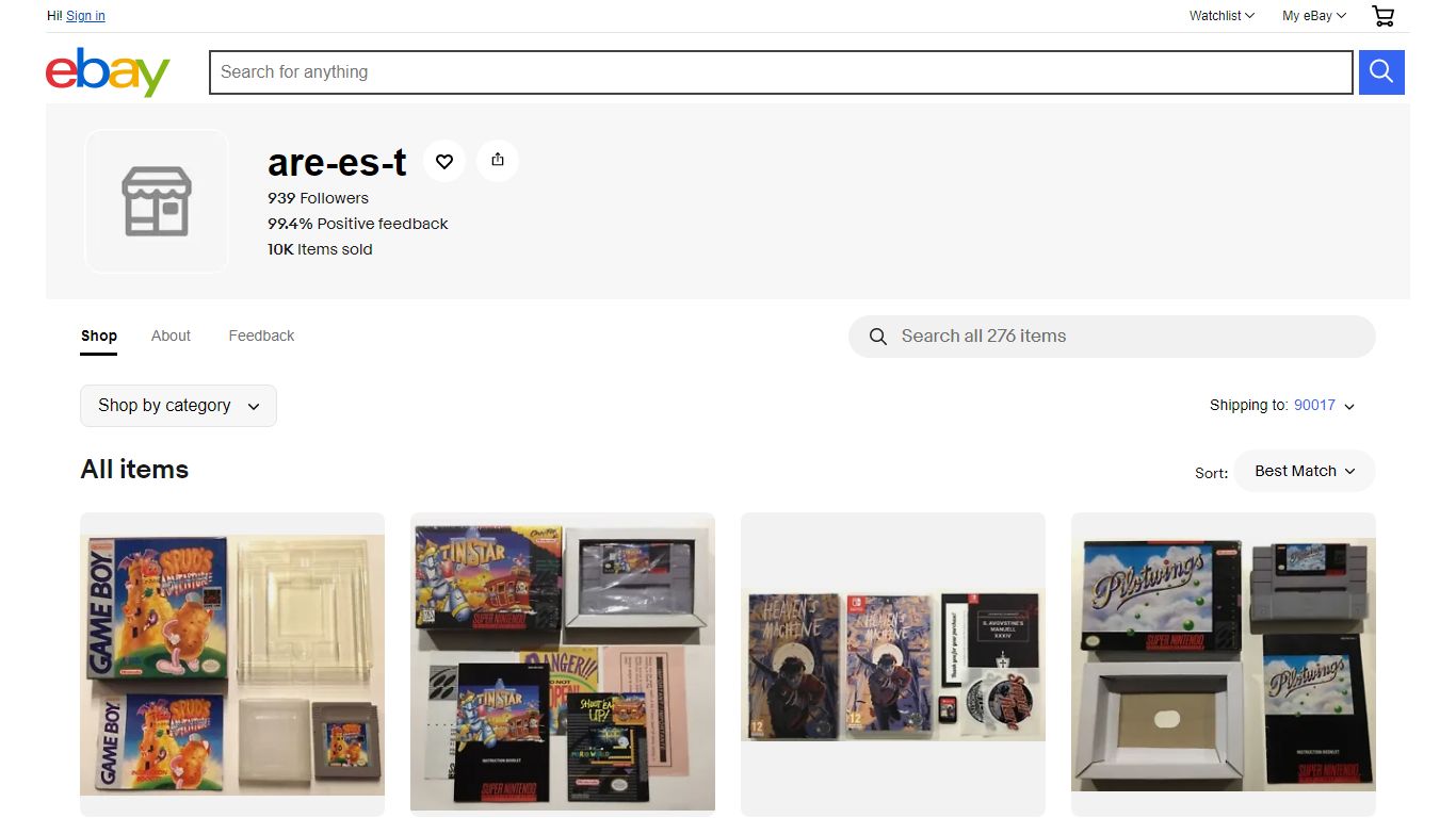 are-es-t | eBay Stores